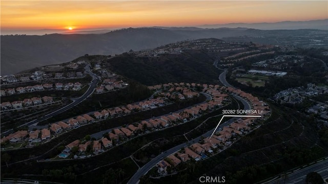 30282 Sonrisa, Laguna Niguel, CA 92677 - view of property location with mountains