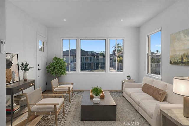 14712 Helwig Ave, Norwalk, CA 90650 - living room featuring recessed lighting and wood finished floors