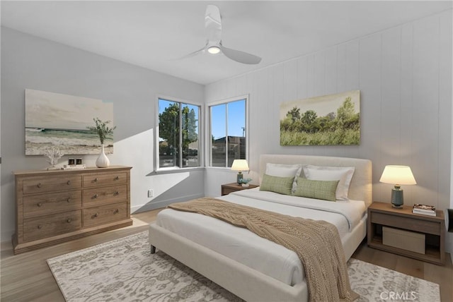 14712 Helwig Ave, Norwalk, CA 90650 - bedroom featuring wood finished floors and a ceiling fan