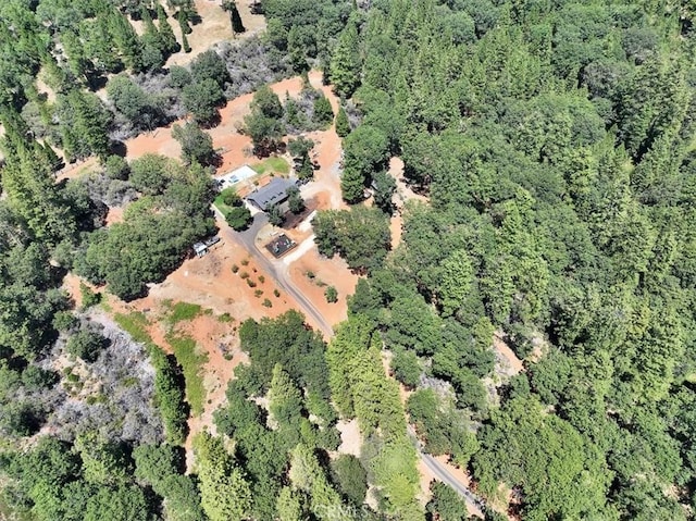 10784 Cole Way, Grass Valley, CA 95945 - aerial view of property and surrounding area with a forest