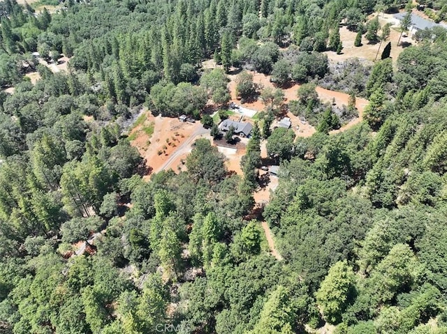 10784 Cole Way, Grass Valley, CA 95945 - aerial overview of property's location featuring a heavily wooded area