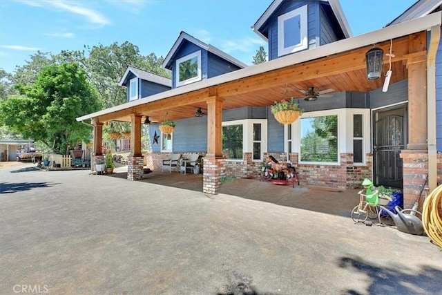 10784 Cole Way, Grass Valley, CA 95945 - back of house featuring ceiling fan