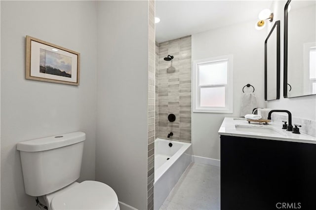 9712 Saloma Ave, North Hills, CA 91343 - bathroom with double vanity, washtub / shower combination, and healthy amount of natural light