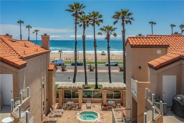 2000 Pacific Coast Hwy Unit 313, Huntington Beach, CA 92649 - water view with local beach