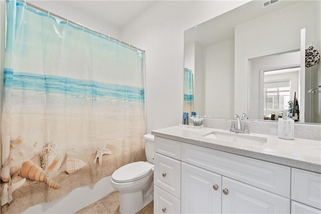 2848 E Berry Loop Privado Unit 52, Ontario, CA 91761 - bathroom with vanity, shower / tub combo with curtain, and tile patterned flooring