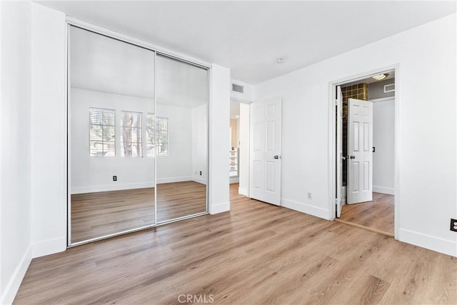 4441 Foxrun Dr, Chino Hills, CA 91709 - unfurnished bedroom featuring light wood finished floors and a closet