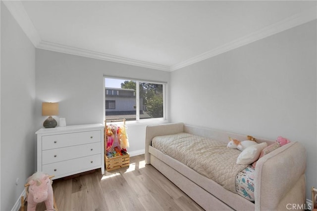 373 N Via Remo, Anaheim, CA 92806 - bedroom featuring wood finished floors and crown molding