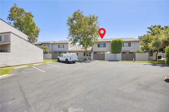 373 N Via Remo, Anaheim, CA 92806 - uncovered parking lot with a residential view