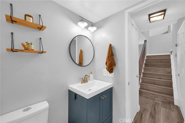 373 N Via Remo, Anaheim, CA 92806 - bathroom with vanity and wood finished floors
