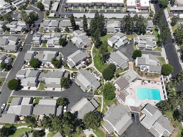 373 N Via Remo, Anaheim, CA 92806 - aerial view of property's location with nearby suburban area