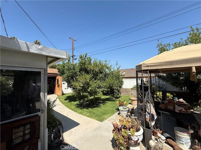 4271 Hines Ave, Riverside, CA 92505 - view of yard with a gazebo