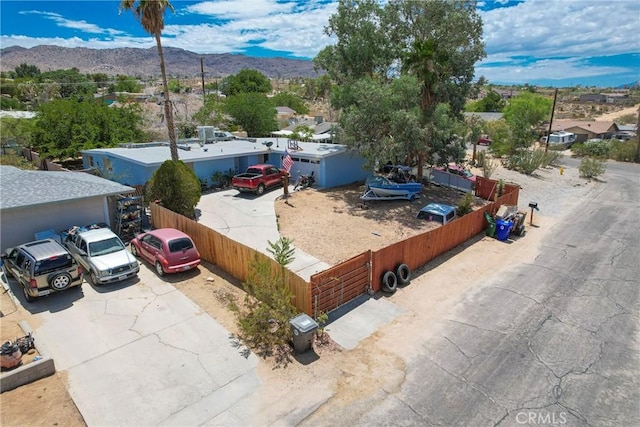 61497 Valley View Dr, Joshua Tree, CA 92252 - aerial view of mountains