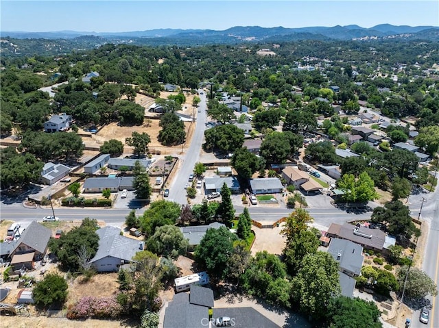4095 Dolores Ave, Atascadero, CA 93422 - aerial perspective of suburban area featuring a mountainous background