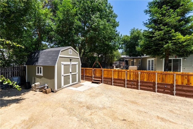 4095 Dolores Ave, Atascadero, CA 93422 - fenced backyard featuring a storage shed