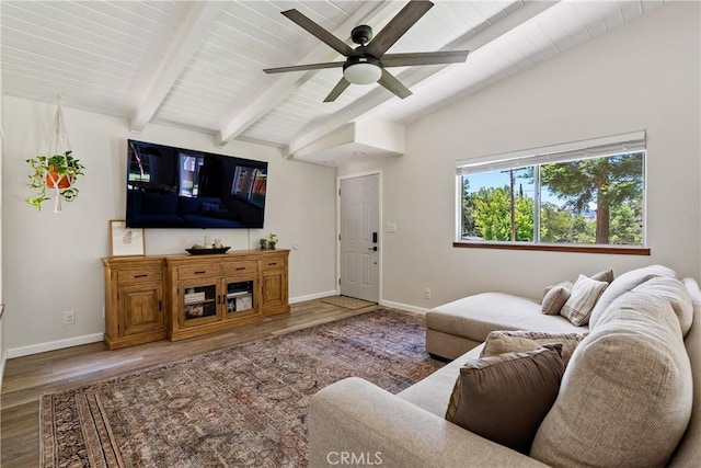 4095 Dolores Ave, Atascadero, CA 93422 - living room featuring wood finished floors and ceiling fan