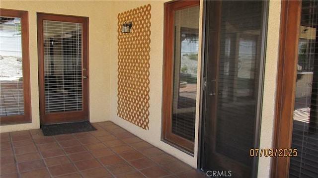 19824 Yucca Loma Rd, Apple Valley, CA 92307 - property entrance with stucco siding
