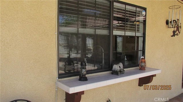 19824 Yucca Loma Rd, Apple Valley, CA 92307 - property entrance featuring stucco siding