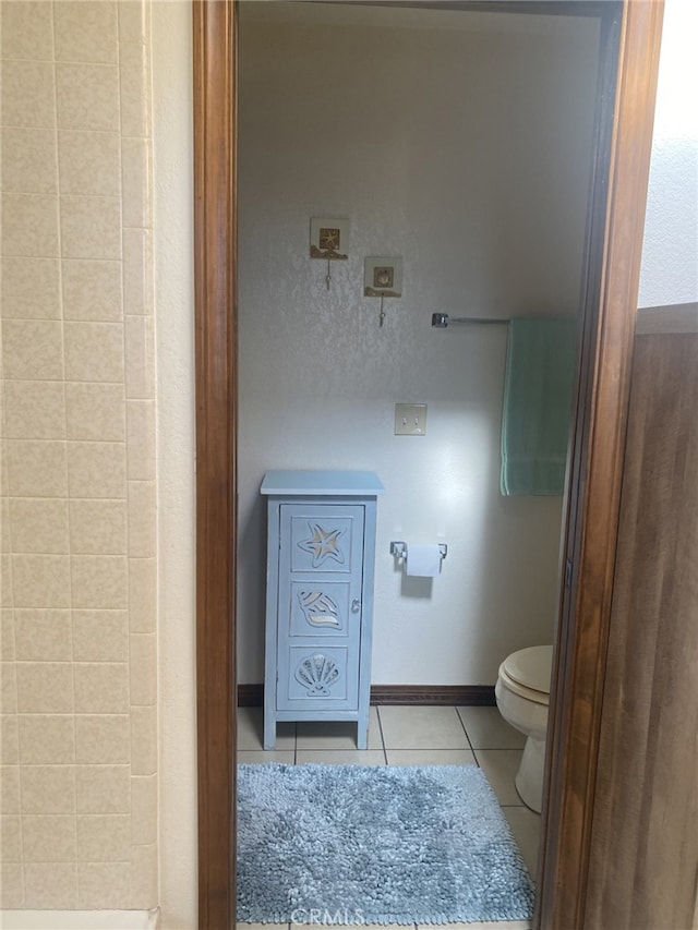 19824 Yucca Loma Rd, Apple Valley, CA 92307 - full bathroom with tile patterned flooring and a shower