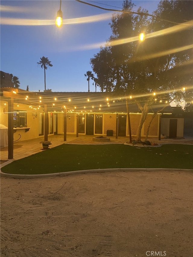 19824 Yucca Loma Rd, Apple Valley, CA 92307 - back of house featuring a patio area