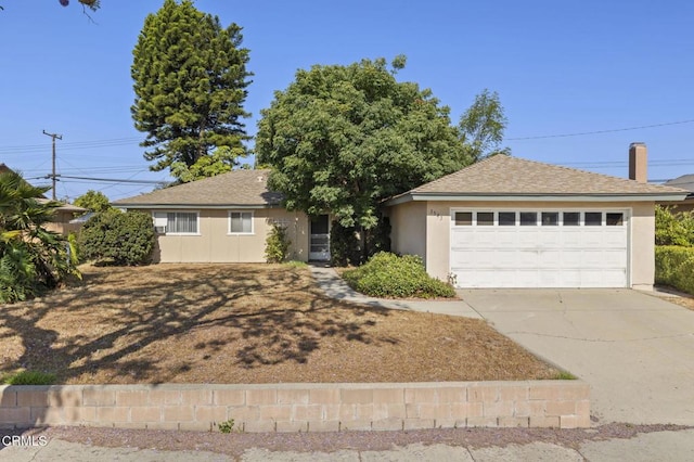 1543 Mobil Ave, Camarillo, CA 93010 - ranch-style house with driveway and a chimney