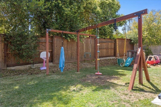 835 Minor Dr, Escondido, CA 92025 - view of jungle gym featuring a fenced backyard