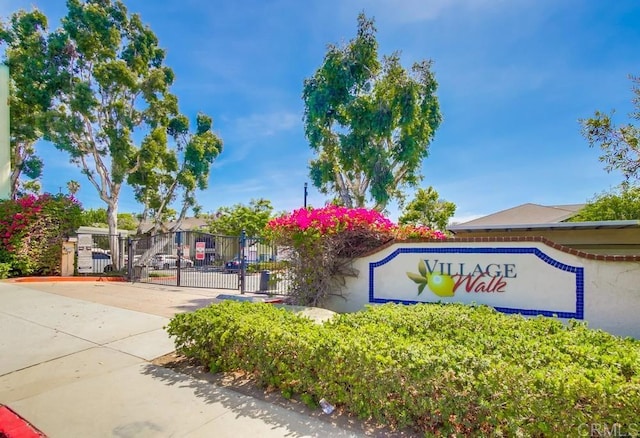 3635 Grove St Unit 268, Lemon Grove, CA 91945 - community sign featuring a gate