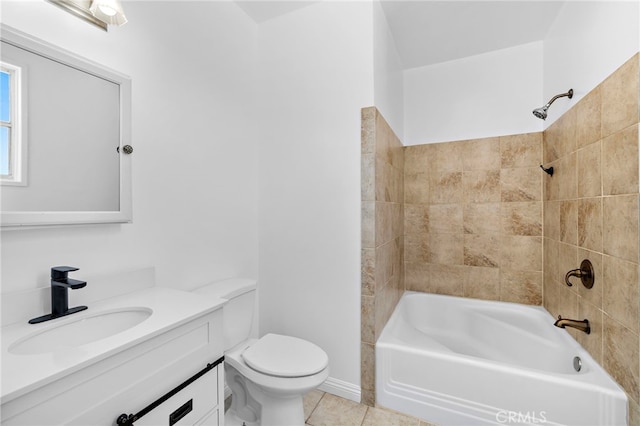 1509 N Avenida De La Estrella, San Clemente, CA 92672 - full bathroom featuring vanity, tile patterned flooring, and bathing tub / shower combination