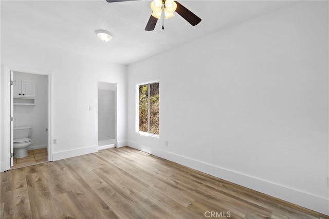 1509 N Avenida De La Estrella, San Clemente, CA 92672 - unfurnished bedroom with wood finished floors and connected bathroom