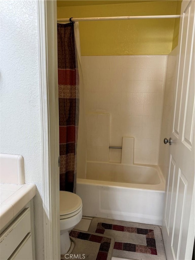 43644 Serenity Ct, Lancaster, CA 93535 - full bathroom with shower / bath combo with shower curtain and vanity