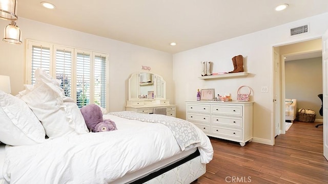 31962 Via Montura, San Juan Capistrano, CA 92675 - bedroom featuring dark wood finished floors and recessed lighting