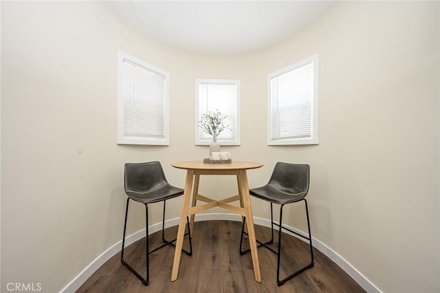 4548 Jade St, Los Angeles, CA 90032 - dining space with wood finished floors