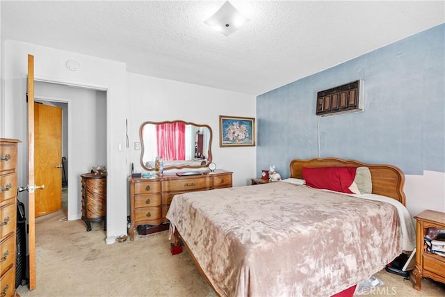 120 Alamitos Ave Unit 14, Long Beach, CA 90802 - carpeted bedroom featuring a textured ceiling