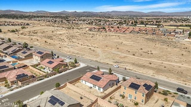 12956 9th Ave, Victorville, CA 92395 - aerial perspective of suburban area with mountains and a desert landscape