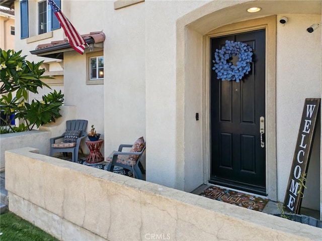 11317 Riverleaf Dr, Riverside, CA 92505 - view of exterior entry with stucco siding