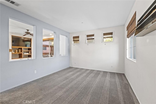 11317 Riverleaf Dr, Riverside, CA 92505 - carpeted spare room featuring ceiling fan and baseboards