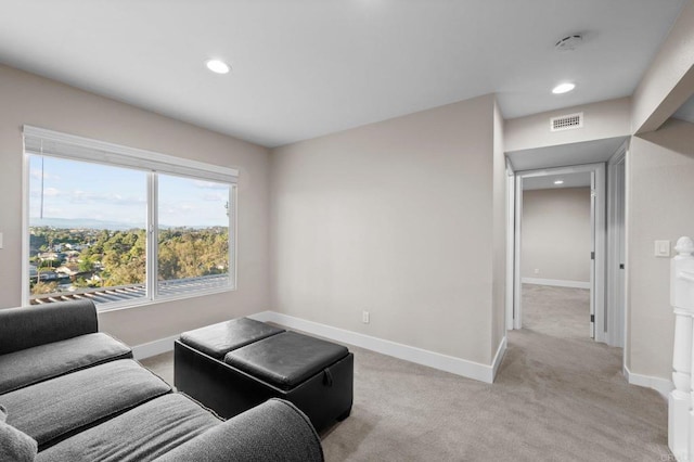 11052 Madrigal St, San Diego, CA 92129 - living area with recessed lighting and light carpet