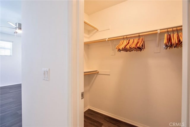 44939 Bellflower Ln Unit 118, Temecula, CA 92592 - spacious closet with dark wood finished floors