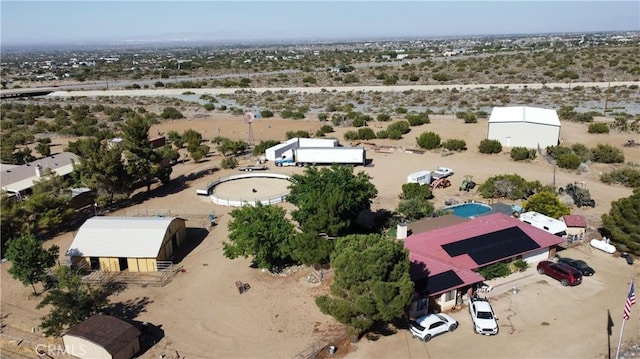 2390 Trinity Rd, Pinon Hills, CA 92372 - overview of rural landscape with a desert landscape