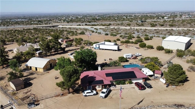 2390 Trinity Rd, Pinon Hills, CA 92372 - overview of rural landscape with a desert landscape