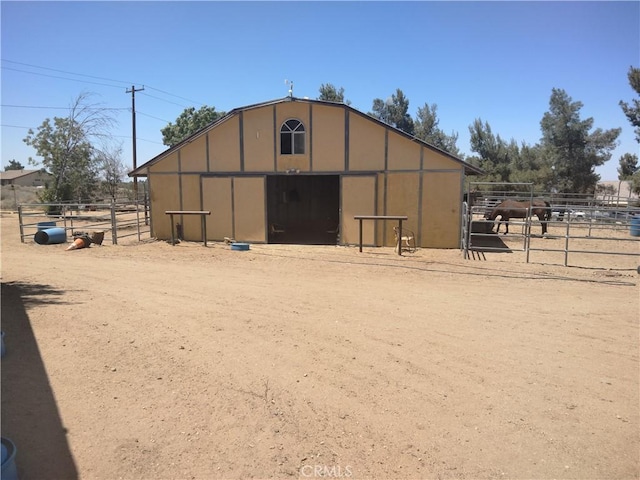 2390 Trinity Rd, Pinon Hills, CA 92372 - view of outbuilding with an exterior structure
