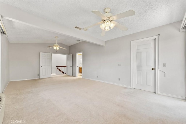 19080 Shakespeare Dr, Walnut, CA 91789 - unfurnished room with ceiling fan, light colored carpet, and a textured ceiling