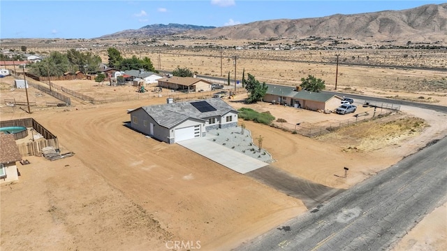10533 Mohawk Rd, Apple Valley, CA 92308 - overview of rural landscape with a mountainous background and a desert landscape