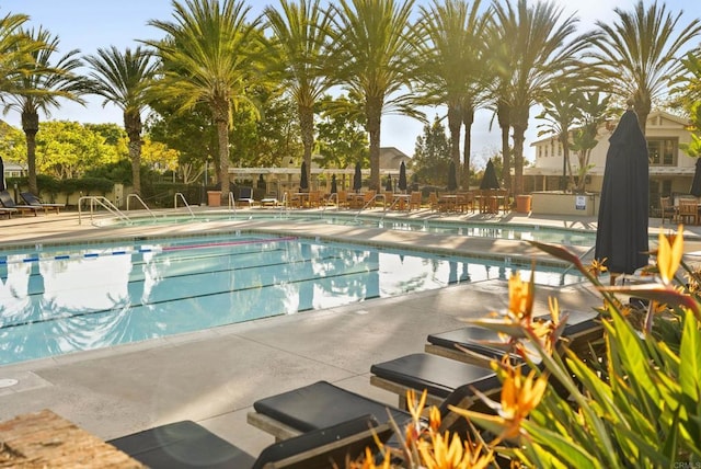 6257 Alverton, Carlsbad, CA 92009 - community pool featuring a hot tub and a patio