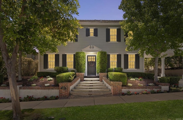 6257 Alverton, Carlsbad, CA 92009 - view of colonial inspired home