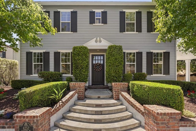 6257 Alverton, Carlsbad, CA 92009 - view of colonial inspired home