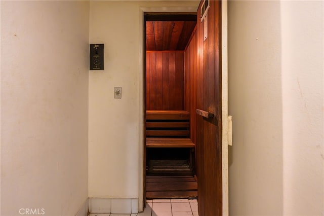 911 N Kings Rd Unit 310, West Hollywood, CA 90069 - relaxing sauna / steam room with tile patterned flooring