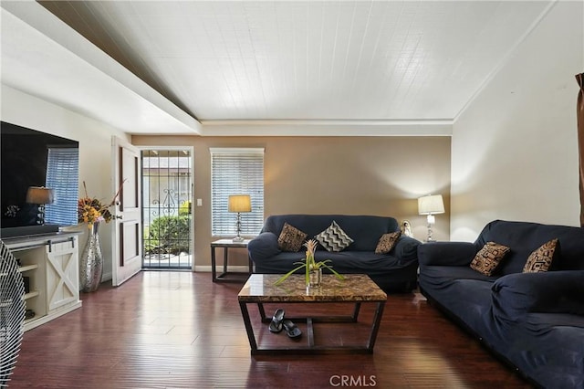 1459 Fredericks Ln, Upland, CA 91786 - living room with wood finished floors and baseboards