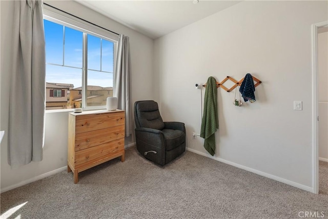 19465 Brush Creek Way, Lake Elsinore, CA 92532 - sitting room featuring carpet flooring and baseboards