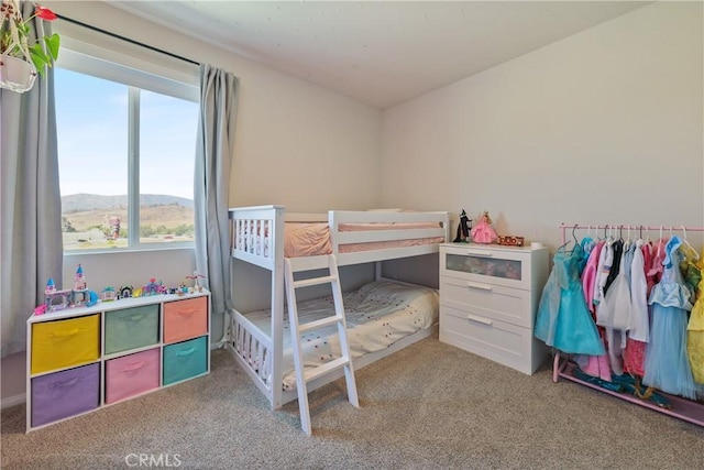 19465 Brush Creek Way, Lake Elsinore, CA 92532 - bedroom with multiple windows, carpet floors, and a mountain view