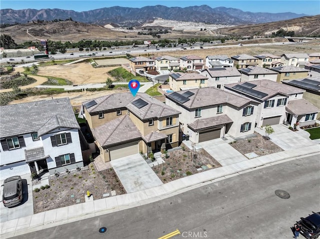 19465 Brush Creek Way, Lake Elsinore, CA 92532 - aerial perspective of suburban area with mountains